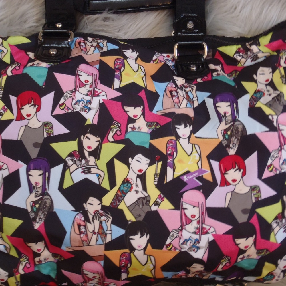  Tokidoki Dixon Tote Bag Rhinestone NEW NWT RARE - Picture 4 of 8